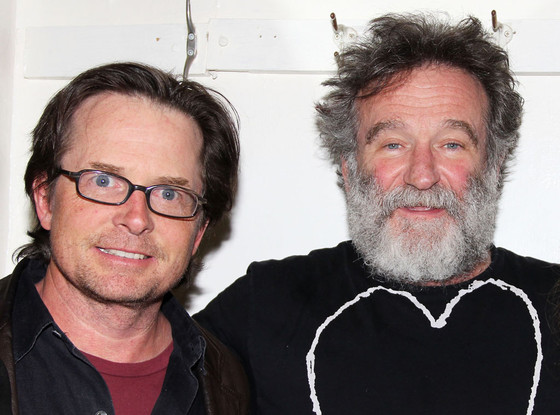 Michael J. Fox, Robin Williams Michael J. Fox, Robin Williams